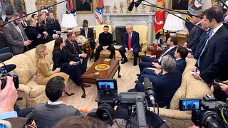 Treffen zwischen Trump und Selenskyj nach hitzigem Wortwechsel abgebrochen
