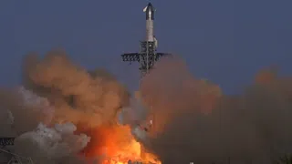 SpaceX verliert erneut Kontrolle über Riesenrakete