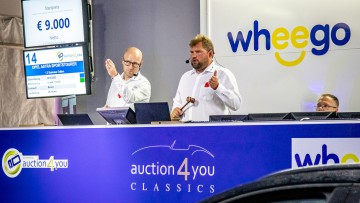 Frühjahrs-Auktion von Auction4you und Wheego : 500 Fahrzeuge unterm Hammer