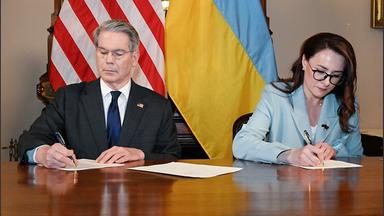 USA und Ukraine schließen Wirtschaftsabkommen