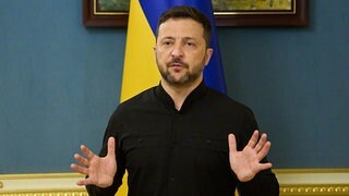 Selenskyj warnt vor Rückzug der USA aus Friedensbemühungen