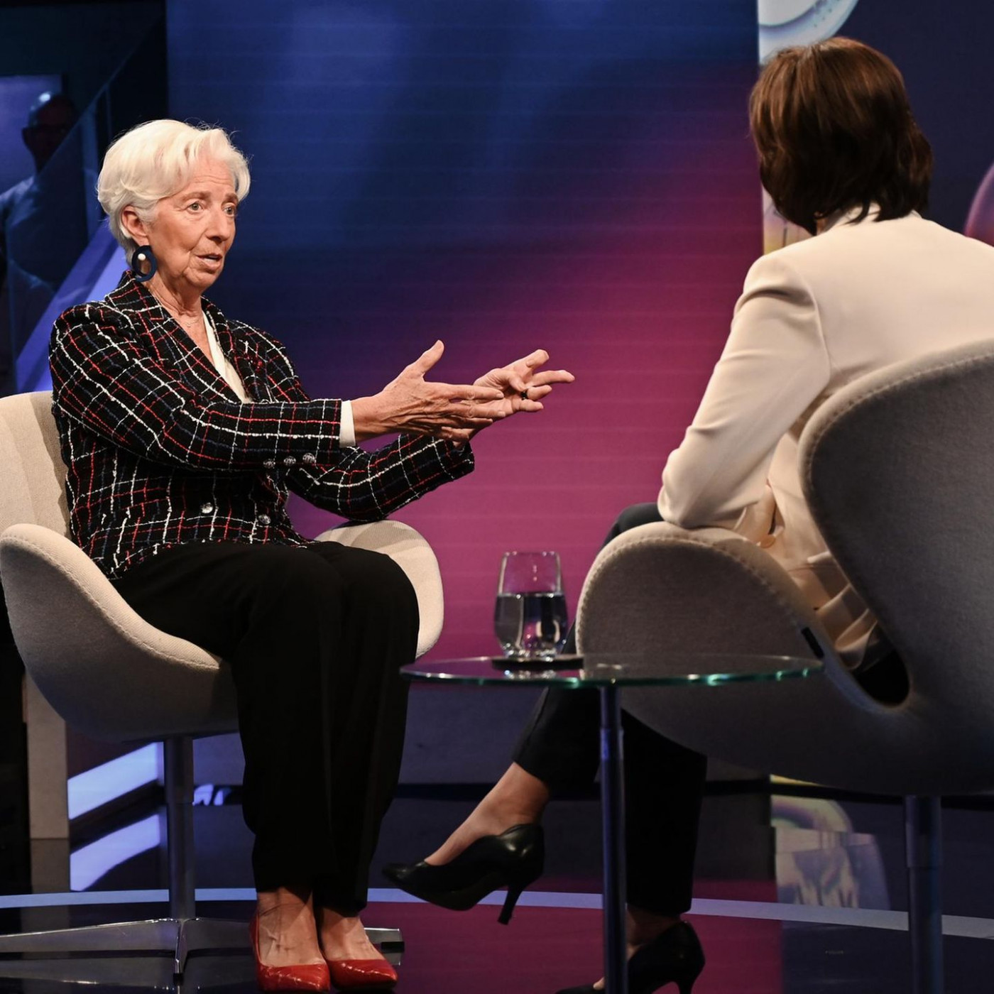 Was Christine Lagarde bei Maischberger über Frauen und Putin sagte