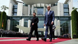 Merz will Militärhilfe für Ukraine ausbauen
