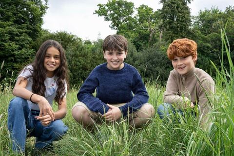 Sie werden in der "Harry Potter"-Serie zu Harry, Ron und Hermine