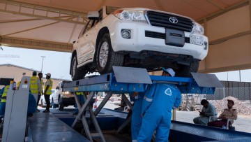 Dekra: Fahrzeugprüfungen in Saudi-Arabien