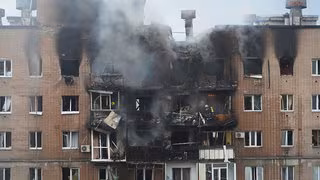 Massiver Luftangriff auf Charkiw