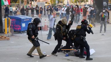Proteste nach Razzien gegen Einwanderer