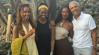Die Obamas feiern Geburtstag
