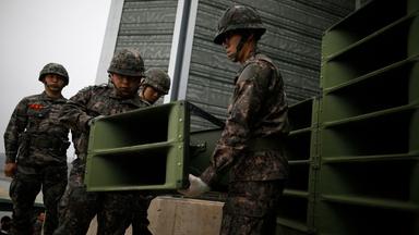 Südkorea beendet Lautsprecher-Propaganda