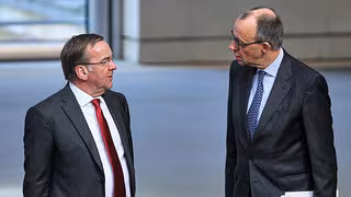 Merz setzt auf Einigkeit im Ukraine-Kurs - Pistorius wirft SPD-Genossen Realitätsverlust vor