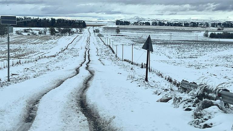 Aufräumen nach Wintereinbruch in Südafrika