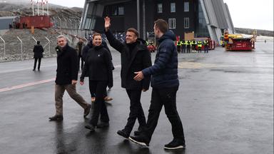 Macron will in Grönland Solidarität demonstrieren