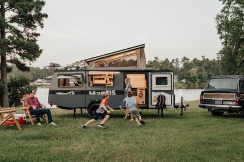 Camping so funktional wie eine Raumstation - Nasa-Architekt entwirft Wohnwagen