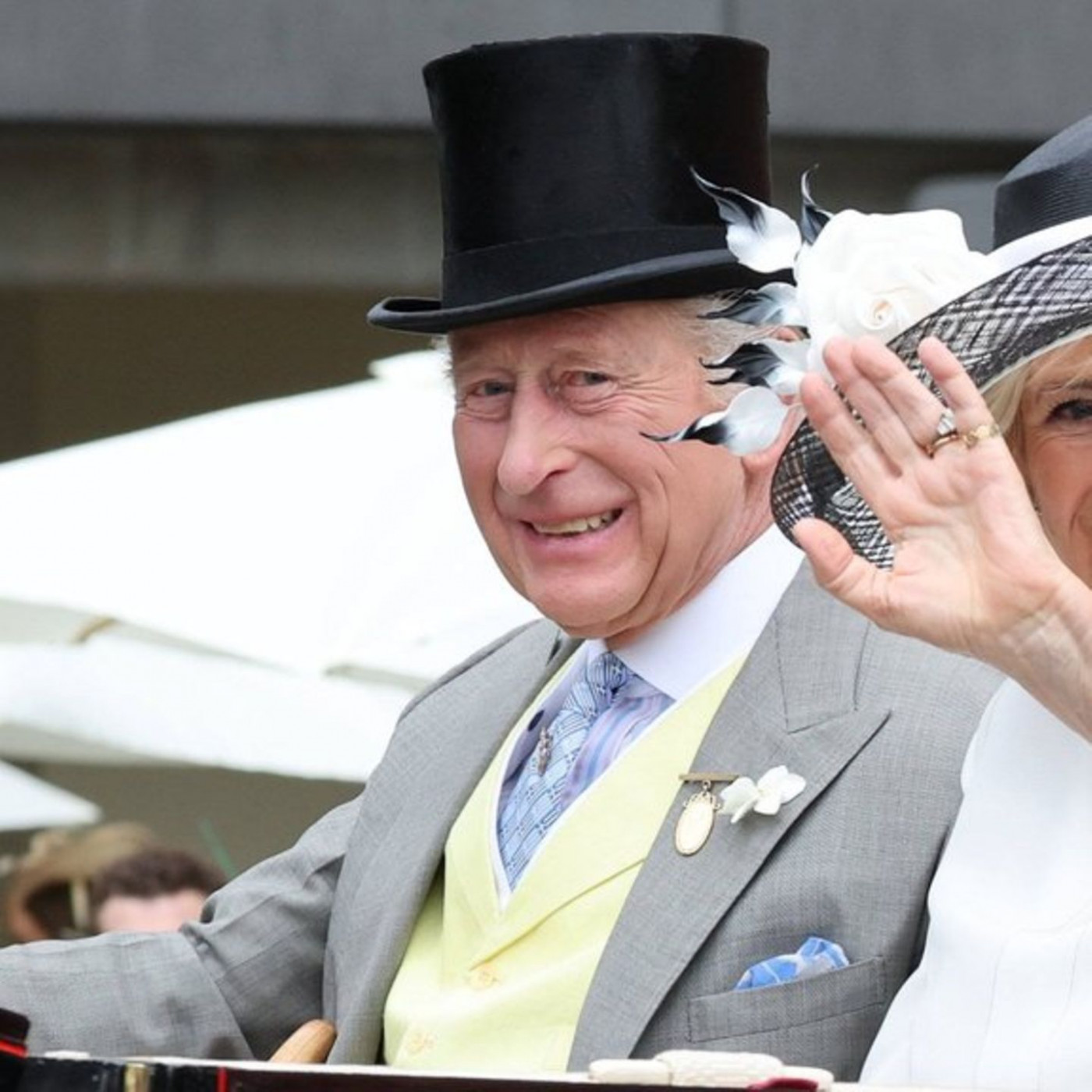 Königspaar genießt letzten Royal-Ascot-Tag