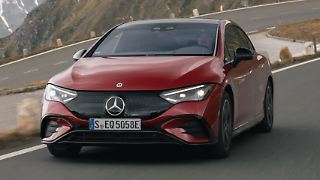 Mit der Mercedes-EQE-Limousine über den Großglockner
