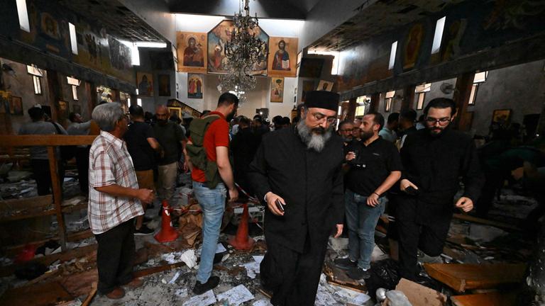 Viele Tote nach Selbstmordanschlag in syrischer Kirche