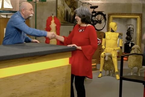 Der Stuhl hat auf dem Trödel 10 Euro gekostet – und ist ein Vielfaches wert