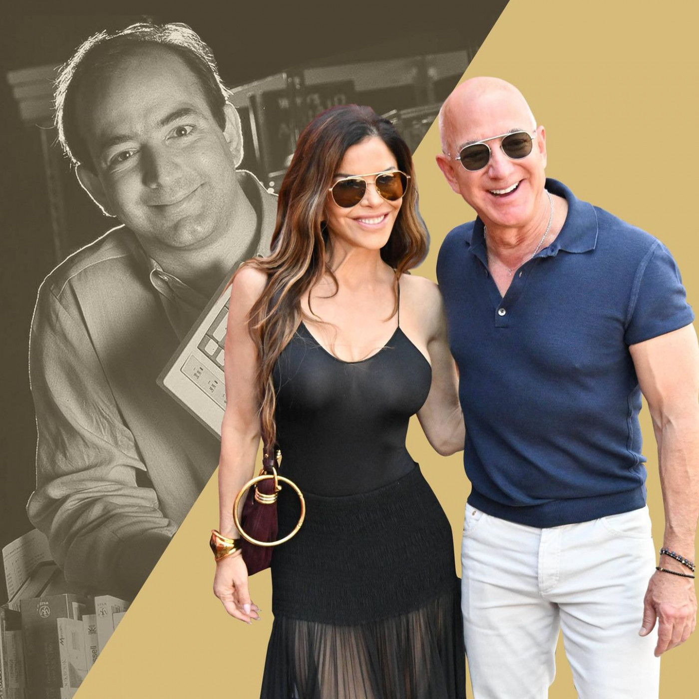 Die Wandlung des Jeff Bezos: Vom spiddeligen Nerd zum Glamour-Gatten