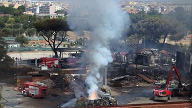 Zahlreiche Verletzte bei Explosionen an Tankstelle