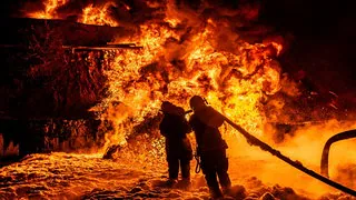 Massive russische Angriffe auf ostukrainische Städte