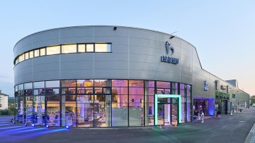 Hahn-Neubau in Pforzheim: Architektur trifft Automobilität