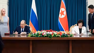 Lawrow: Nordkorea unterstützt weiter Russlands militärische Ziele