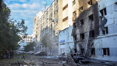 Russland attackiert Ukraine mit fast 600 Drohnen