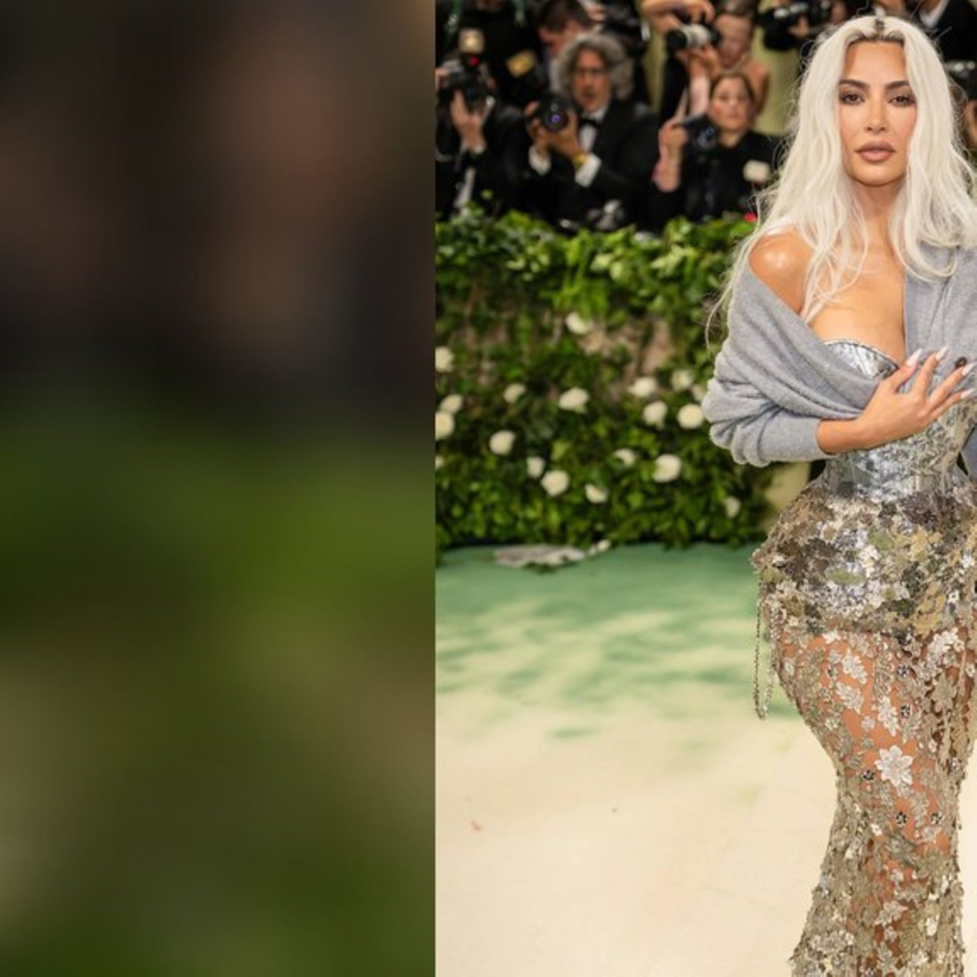 Kim Kardashian präsentiert ihre Mini-Taille