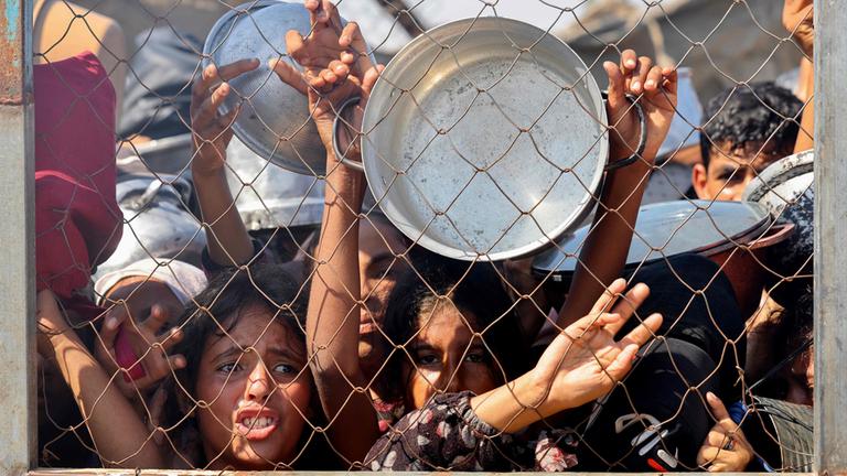 Hunger verschärft sich - massive Kritik an Israel