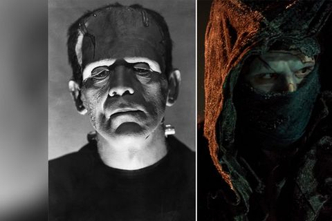 Diese Stars waren schon Frankensteins Monster