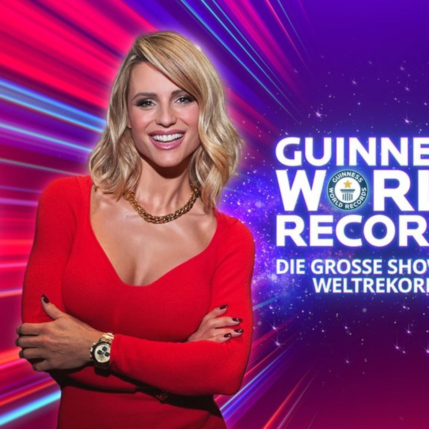 Moderatoren-Duo jagt live Weltrekorde