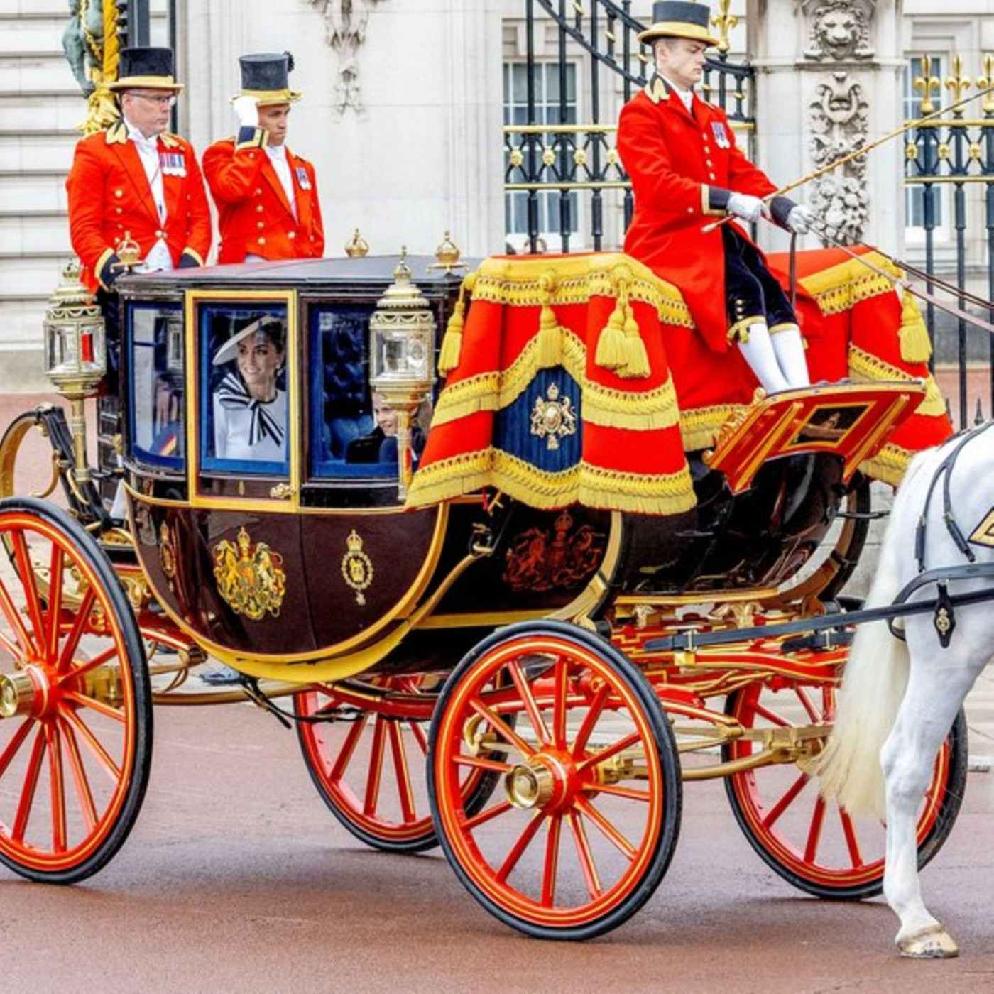 Ein Pferd im Dienst der britischen Krone
