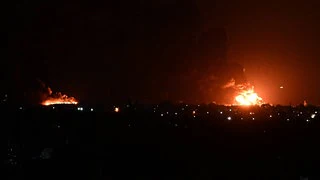 Brand in Bahnhof in Region Wolgograd nach ukrainischem Drohnenangriff