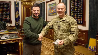 Ukrainischer Armeechef Syrskyj fordert Kriegsende zu Kiews Bedingungen