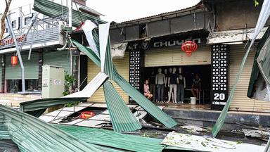 Tote und Schäden durch Taifun in Vietnam