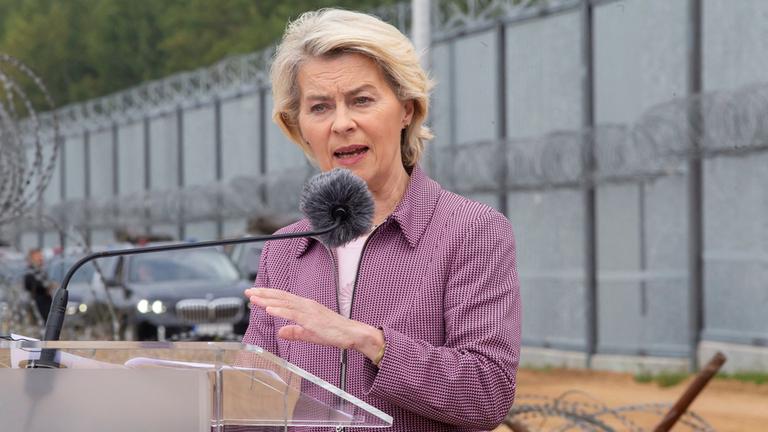 Jet mit von der Leyen wird Ziel von GPS-Störung