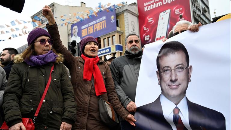 İmamoğlu-Prozess in Istanbul begonnen