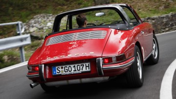 60 Jahre Targa Cabrios: Stuttgart Open mit Schutzschild