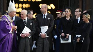 Die Royals verabschieden die Herzogin von Kent