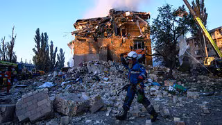 Tote und Verletzte nach russischem Luftangriff auf Kiew