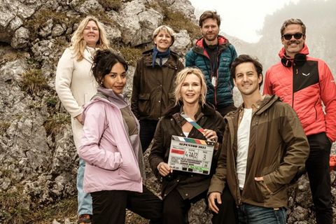 Veronica Ferres dreht wieder für "Alpentod"