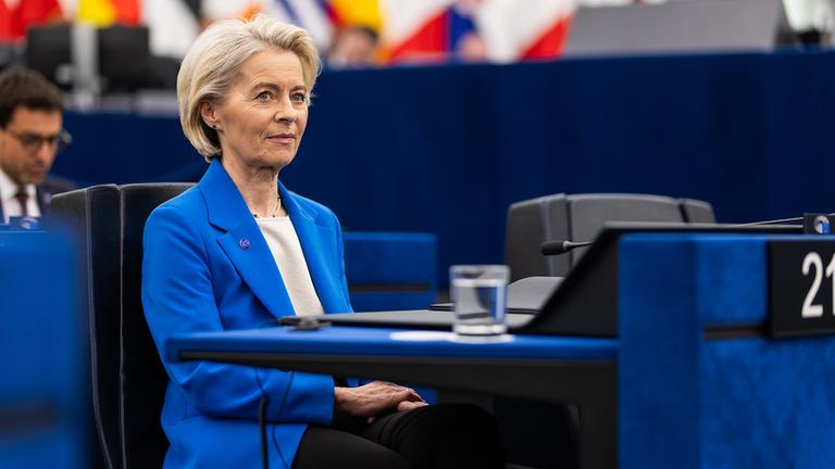 Von der Leyen hat weiter das Vertrauen des Parlaments