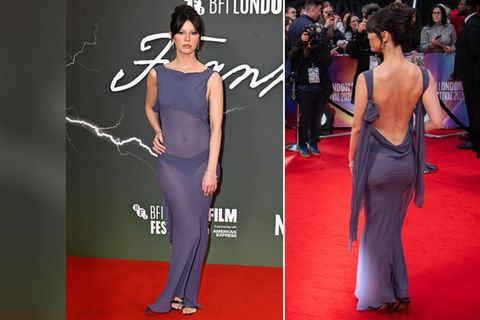 Verführerischer Auftritt im Naked Dress