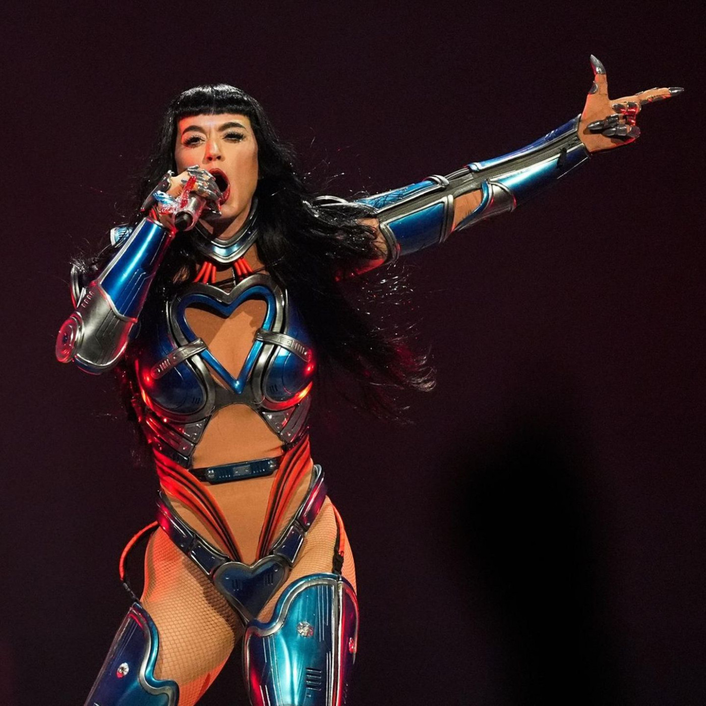 Die Show verschluckt Katy Perry