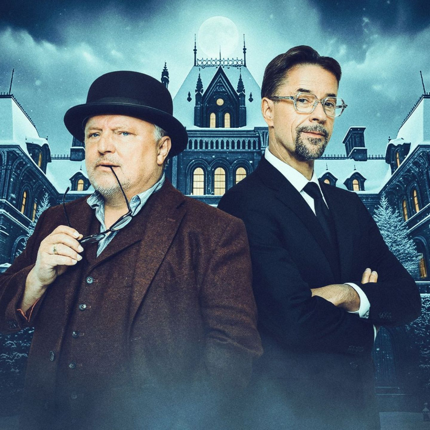 Mit Publikum live auf Mörderjagd: Jan Josef Liefers und Axel Prahl laden zum "Krimi-Dinner"