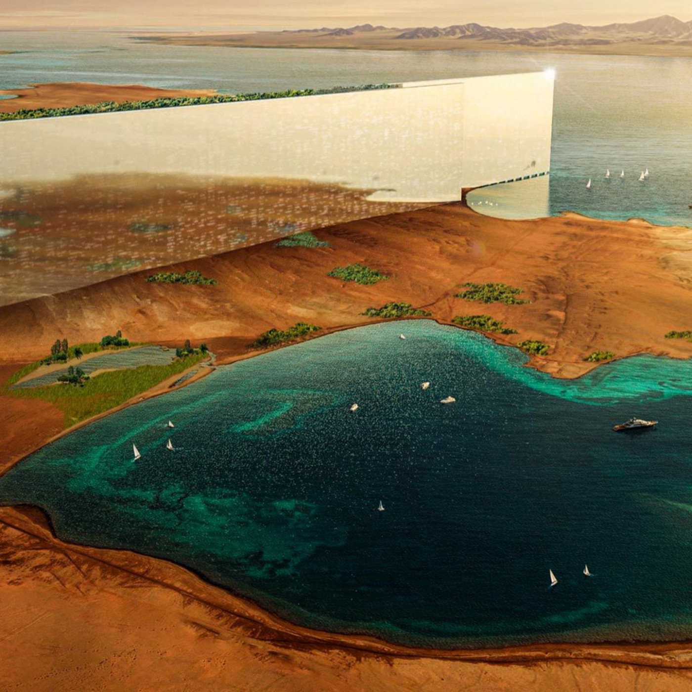 The Line: Darum steht der Megabau der Saudis vor dem Ende