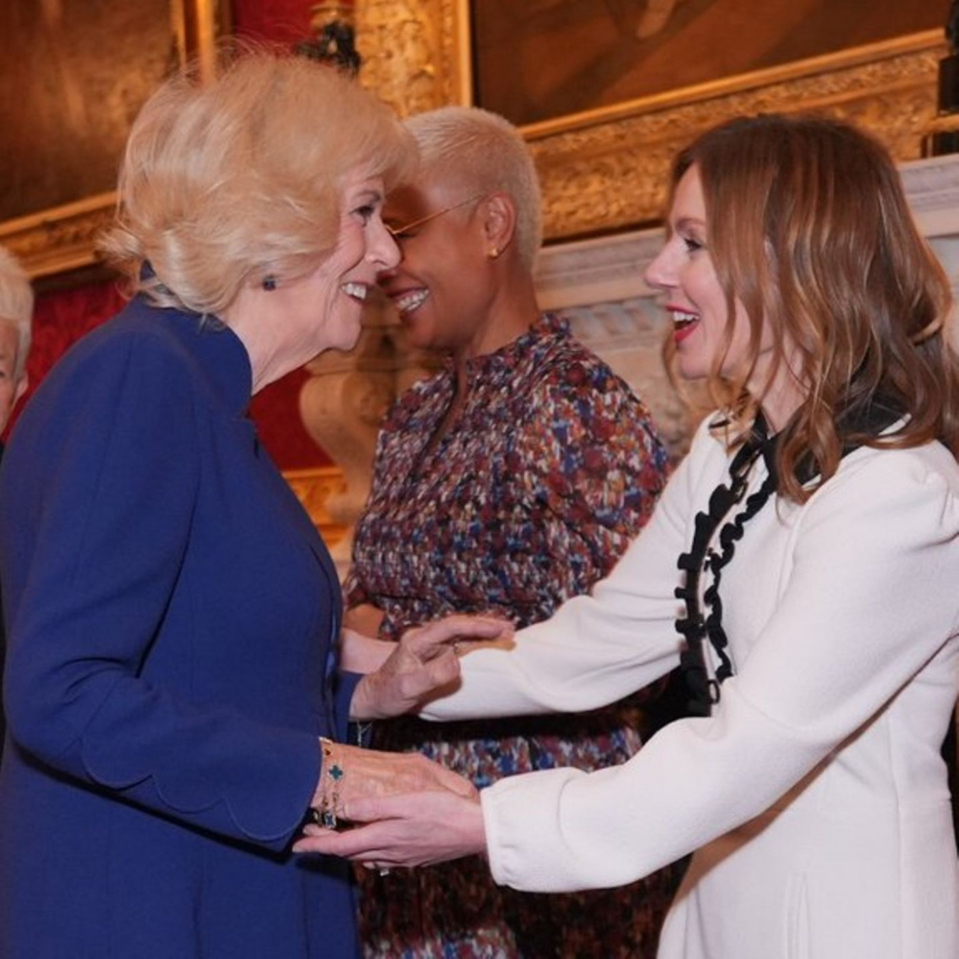 Treffen mit Geri Halliwell-Horner im Palast