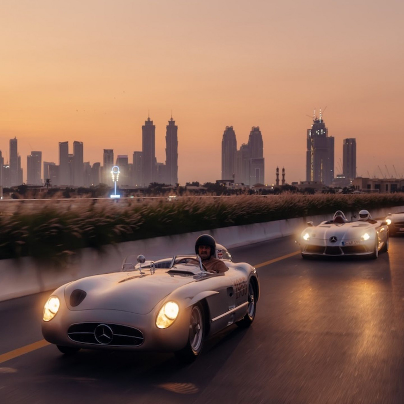 Supersportwagen in der Wüste: Wenn sich Millionäre in den Emiraten treffen