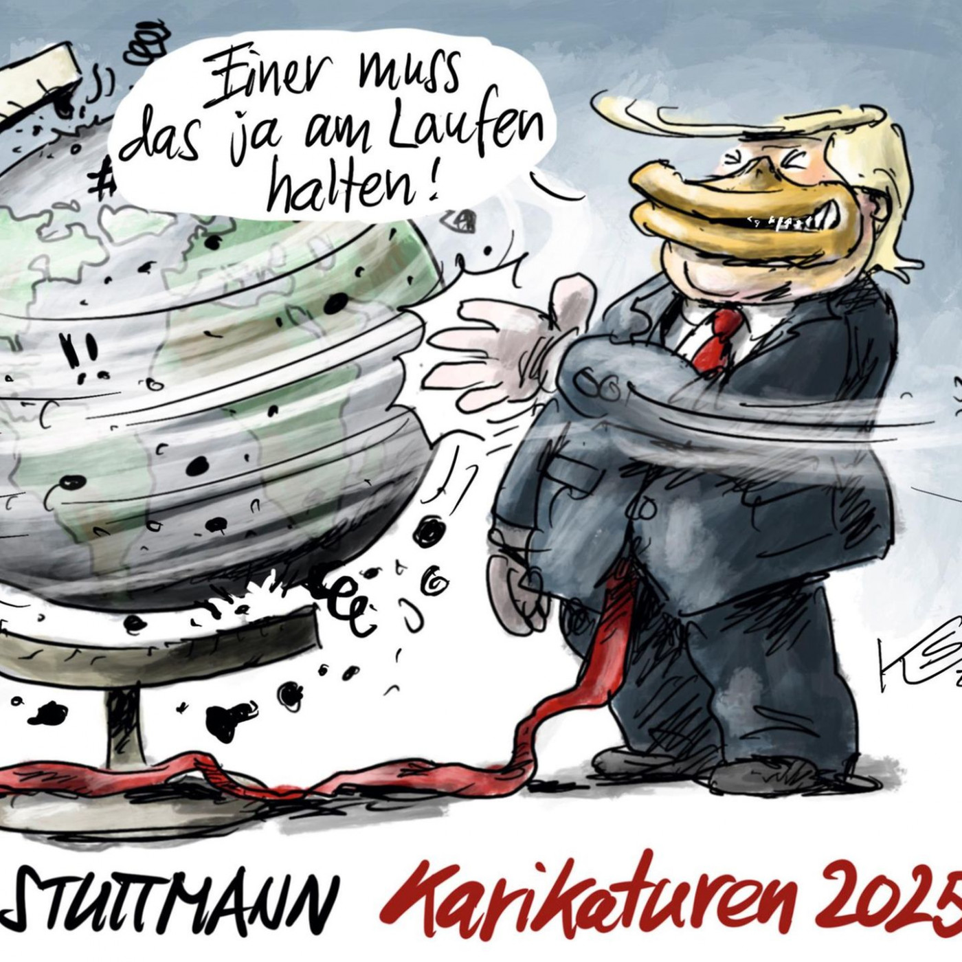 Der kleine Diktator und andere Katastrophen: Klaus Stuttmanns Jahresrückblick