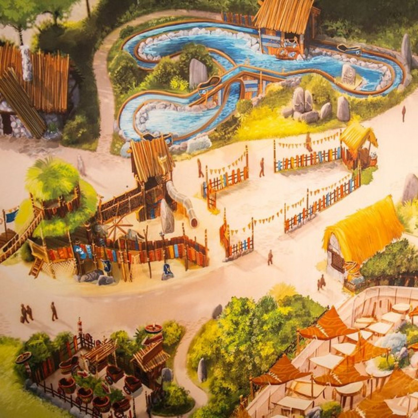 Erster Parc Astérix außerhalb von Frankreich